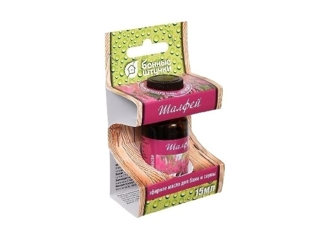 Эфирное масло Шалфей 15 мл Банные штучки 30011